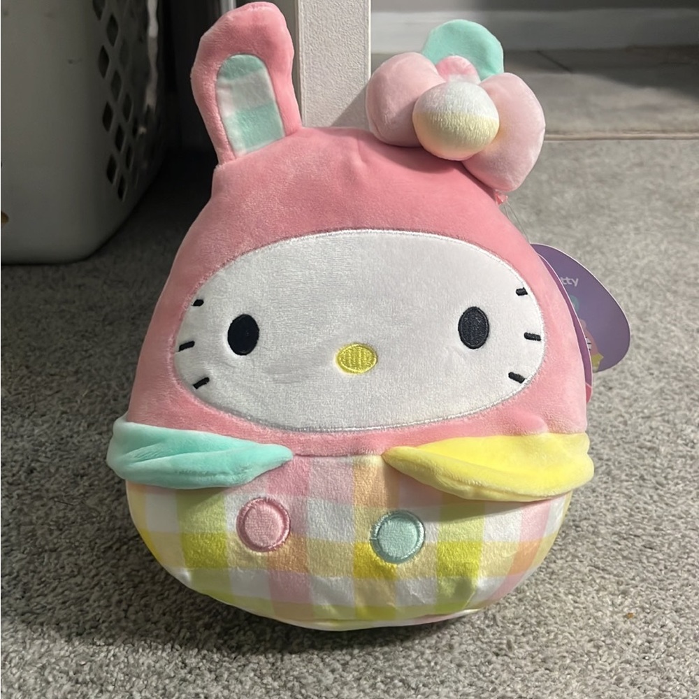 Hello Kitty easter squishmallow NWT